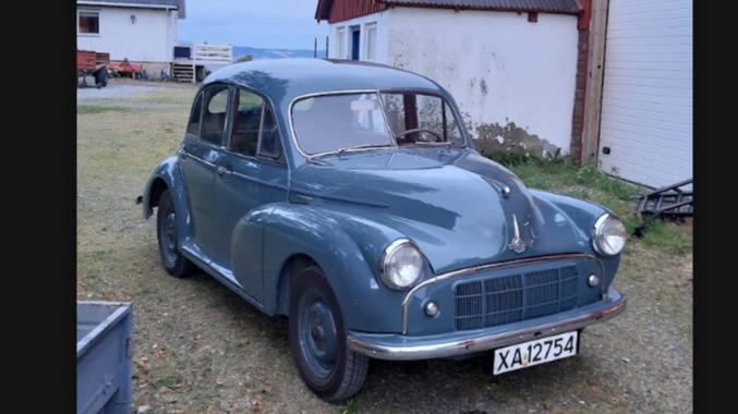 1953 Morris Minor Series II 4 dørs Export version